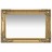 Espelho de Parede Estilo Barroco 60x40 cm Dourado