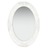 Espelho de Parede Estilo Barroco 50x70 cm Branco