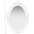 Espelho de Parede Estilo Barroco 50x70 cm Branco
