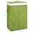 Cesto para roupa suja 72 L bambu verde