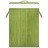 Cesto para roupa suja bambu verde