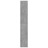 Armário Casa de Banho 30x30x183,5 cm Contrapl. Cinzento Cimento