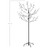 Árvore de Natal 120 LED Flor Cerejeira Luz Branco Quente 150 cm