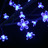 Árvore de Natal 120 Luzes LED Flor Cerejeira Luz Azul 150 cm