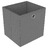 Unidade prateleiras 4 cubos c/ caixas 69x30x72,5cm tecido cinza