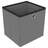 Unidade prateleira 5 cubos c/ caixas 103x30x72,5cm tecido preto