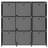 Unid. prateleiras 9 cubos c/ caixas 103x30x107,5cm tecido cinza