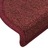 Tapete/carpete para Degraus 15 pcs 56x17x3 cm Vermelho