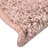 Tapete/carpete para Degraus 15 pcs 56x17x3 cm Rosa Claro