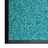 Tapete de porta lavável 90x150 cm azul ciano