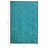 Tapete de porta lavável 120x180 cm azul ciano