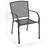 Cadeiras de jardim design rede 4 pcs aço antracite