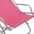 Cadeiras de Baloiço 2 pcs Aço Rosa