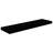 Prateleiras de parede suspensas 2 pcs 90x23,5x3,8cm MDF preto