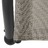Espreguiçadeira Dupla com Toldo Textilene Cinzento-acastanhado