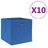 Caixas Arrumação 10 pcs Tecido-não-tecido 28x28x28 cm Azul