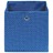 Caixas arrumação 10 pcs tecido-não-tecido 28x28x28 cm azul