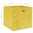 Caixas arrumação 4 pcs tecido-não-tecido 28x28x28 cm amarelo