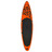 Conjunto Prancha de Paddle Sup Insuflável 366x76x15 cm Laranja