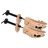 Alargador de calçado tamanho 41-46 madeira de pinho maciça