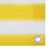 Tela de Varanda 120x400 cm Pead Amarelo e Branco