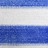 Tela de Varanda 75x500 cm Pead Azul e Branco