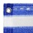 Tela de Varanda 120x500 cm Pead Azul e Branco