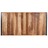 Mesa centro 180x90x40 cm madeira maciça c/ acabamento sheesham