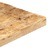 Mesa bistrô quadrada 70x70x75 cm madeira de mangueira áspera