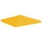 Cobertura de Gazebo com 2 Camadas 310 G/m² 3x3 M Amarelo