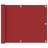 Tela de Varanda 75x300 cm Tecido Oxford Vermelho
