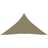 Para-sol Estilo Vela Tecido Oxford Triangular 4x5x5 M Bege