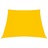 Para-sol Estilo Vela Tecido Oxford Trapézio 3/4x2 M Amarelo