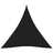 Para-sol Estilo Vela Tecido Oxford Triangular 4x4x4 M Preto
