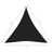 Para-sol Estilo Vela Tecido Oxford Triangular 4x4x4 M Preto