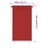 Estore de Rolo para Exterior Pead 80x140 cm Vermelho