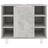 Armário casa de banho 60x32x53,5 cm contrapl. cinzento cimento