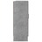 Armário Vitrine 82,5x30,5x80 cm Contraplacado Cinza Cimento