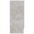 Aparador 120x30,5x70 cm contraplacado cinzento cimento