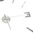 Relógio de Parede 3D com Design Moderno 100 cm XXL Prateado