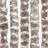 Cortina anti-insetos 100x220 cm chenille cinza-acast. e branco