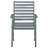 Cadeiras jantar p/ jardim 2 pcs madeira acácia maciça cinzento