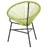 Cadeira Lua para Jardim Vime Pe Verde
