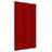 Tela de Varanda 120x240 cm Tecido Oxford Vermelho