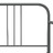 Estrutura Sofá-cama de Puxar 90x200 cm Metal Cinzento