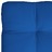 Almofadão para Móveis de Paletes 120x80x12 cm Tecido Azul Real