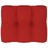 Almofadão para Sofá de Paletes 50x40x12 cm Vermelho