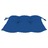Almofadões de Cadeira 4 pcs 50x50x7 cm Tecido Azul-claro