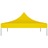 Teto para Tenda de Festas 3x3 m 270 G/m² Amarelo