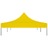 Teto para Tenda de Festas 6x3 m 270 G/m² Amarelo